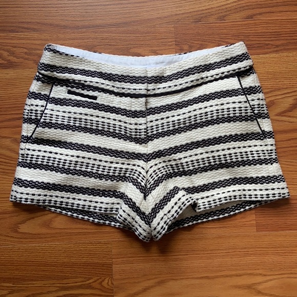 LOFT Pants - LOFT Tweed Boho Striped Riviera Short